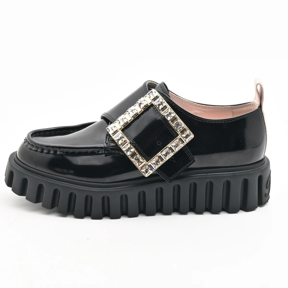 Roger Vivier Black Patent Leather #330751R80B